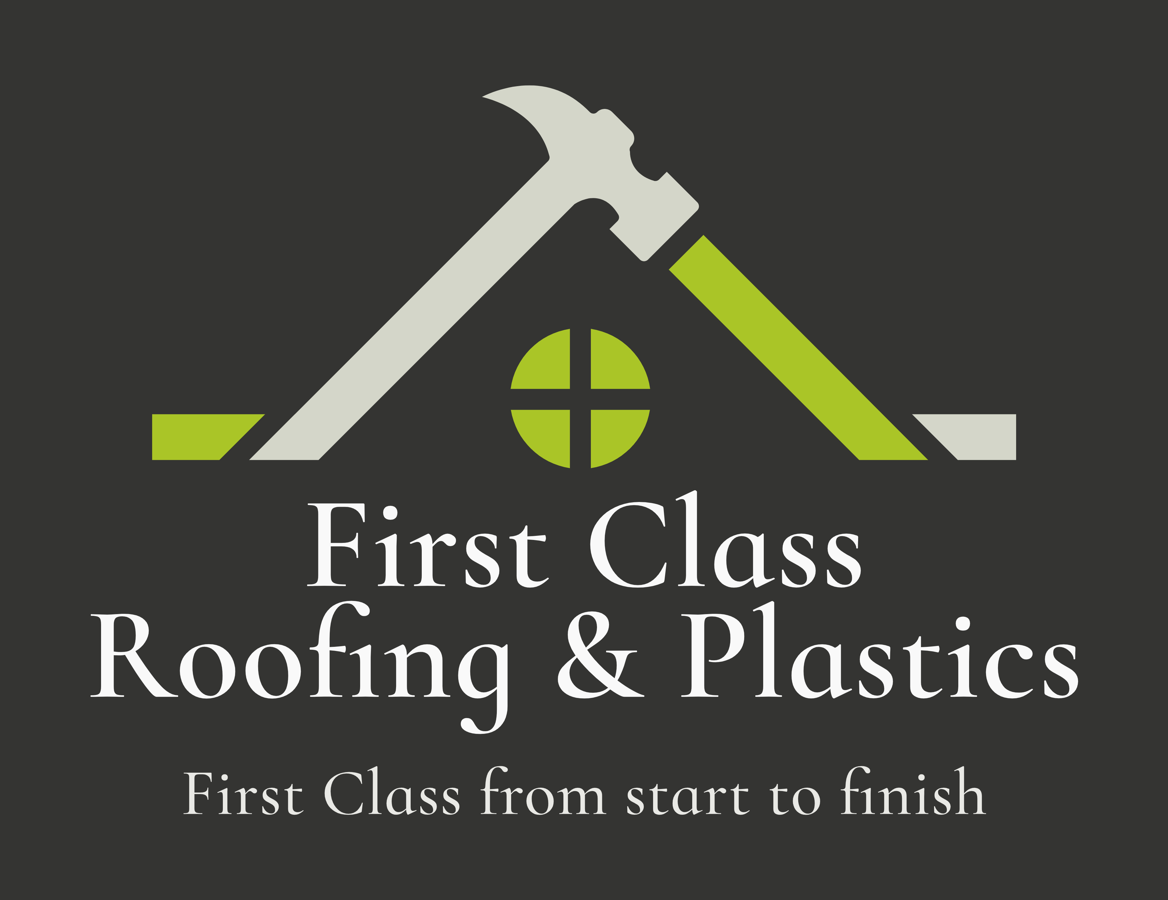 First Class Roofing & Plastics Logo